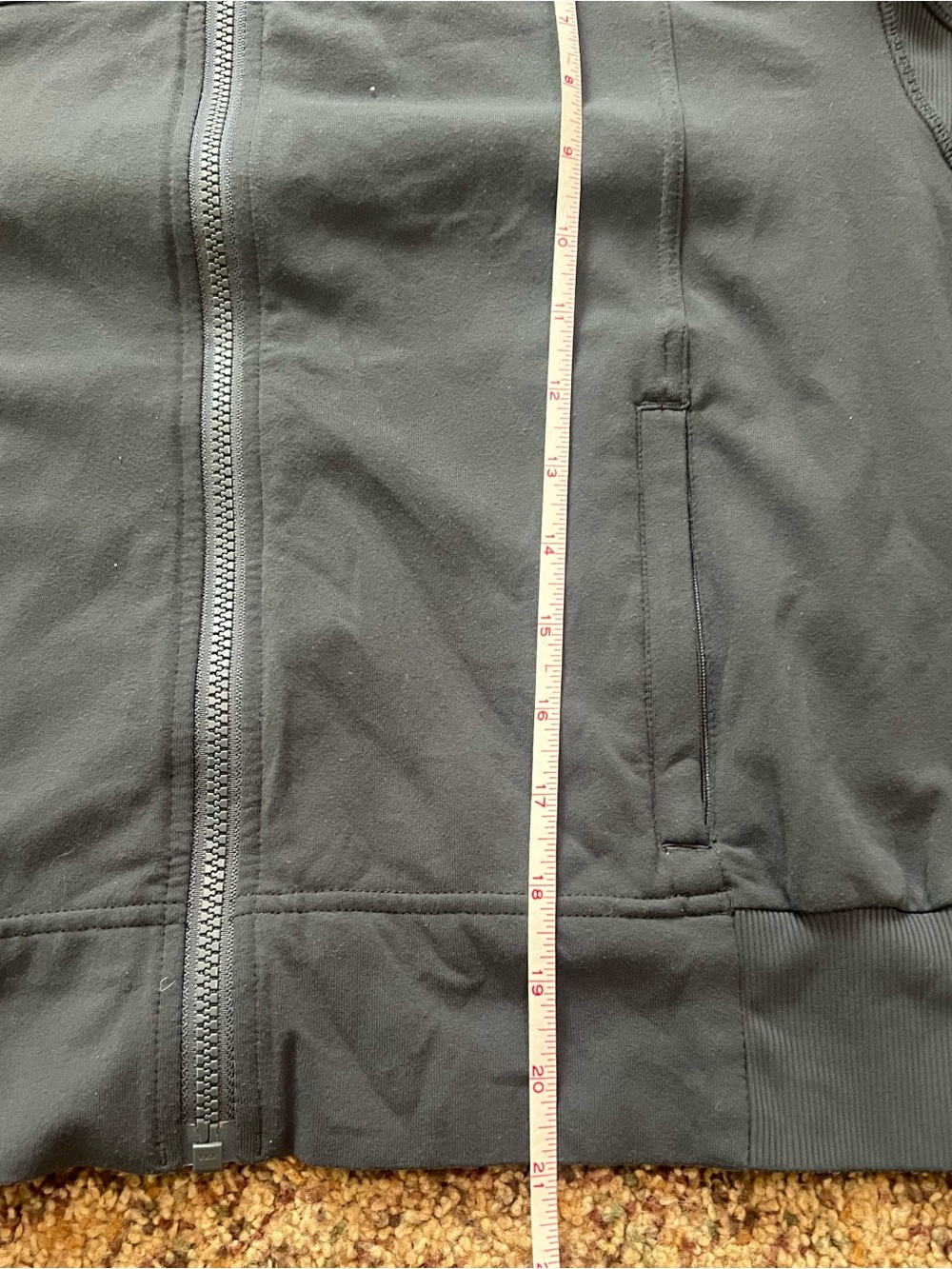 LULULEMON GET STARTED MESH DRAPE-BACK CROPPED JACKET - Picture 10 of 10